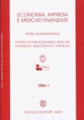 Economia, impresa e mercati finanziari