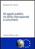 Gli appalti pubblici nel diritto internazionale e comunitario