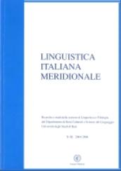 Linguistica italiana meridionale 2004-2006