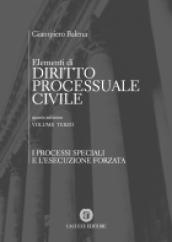 Elementi di diritto processuale civile. Volume terzo