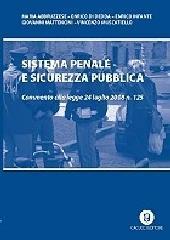 Sistema penale e sicurezza pubblica