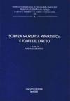 Scienza giuridica privatistica e fonti del diritto
