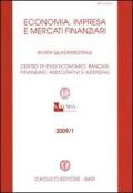 Economia, imprese e mercati finanziari. Rivista quadrimestrale (2009). Vol. 1
