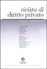 Rivista di diritto privato (2009). Vol. 2