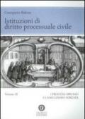 Istituzioni di diritto processuale civile: 3