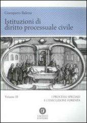 Istituzioni di diritto processuale civile: 3