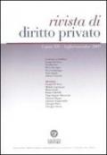 Rivista di diritto privato (2009): 3