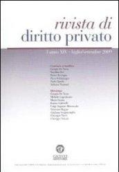 Rivista di diritto privato (2009): 3