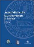 Annali della facoltà di giurisprudenza di Taranto. Vol. 2