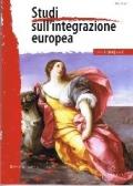 Studi sull'integrazione europea (2010). Vol. 1