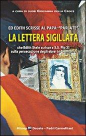 La lettera sigillata che Edith Stein scrisse a Pio XI