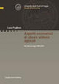 Aspetti economici di alcuni sistemi agricoli. Raccolta di saggi 1984-2000