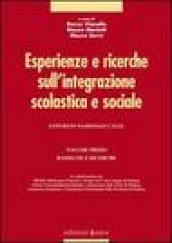 Esperienze e ricerche sull'integrazione scolastica e sociale: 1