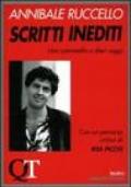 Scritti inediti. Una commedia e dieci saggi