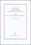 Platonis Euthyphron Francisco Philelfo interprete, Lysis Petro Candido Decembrio interprete