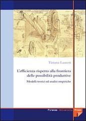 L' efficienza rispetto alla frontiera delle possibilità produttive