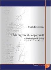 Dalle esigenze alle opportunità. La difesa idraulica fluviale occasione per un progetto di «paesaggio terzo»