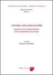 Lettere a Ruggero Jacobbi. Regesto di un fondo inedito con un'appendice di lettere