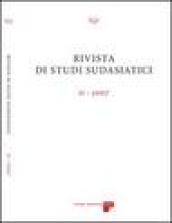 Rivista di studi sudasiatici (2007). Ediz. multilingue