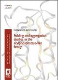 Folding and aggregation studies in the acylphosphatase-like family