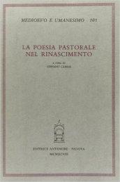 La poesia pastorale nel Rinascimento