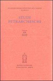 Studi petrarcheschi. 20.