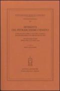 Momenti del petrarchismo Veneto: cultura volgare e cultura classica tra Feltre e Belluno nei secoli XV-XVI. Atti del Convegno (Belluno-Feltre, 15-16 ottobre 2004)