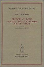 Epistole-Ecloge-Questio de situ et forma aque et terre