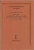Risposte a nome di Madonna Laura alle rime di messer Francesco Petrarca in vita della medesima