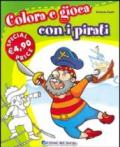 Colora e gioca con i pirati