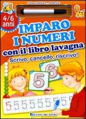 Imparo i numeri con il libro lavagna. Scrivo, cancello, riscrivo. 4-6 anni. Ediz. illustrata