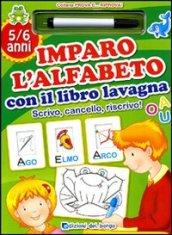 Imparo l'alfabeto con il libro lavagna. Ediz. illustrata