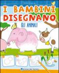 I bambini disegnano gli animali. Imparo a disegnare