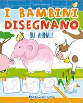 I bambini disegnano gli animali. Imparo a disegnare