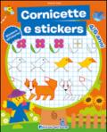 Cornicette e stickers. Con adesivi