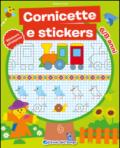 Cornicette e stickers. Con adesivi