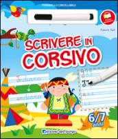 Scrivere in corsivo. Con gadget