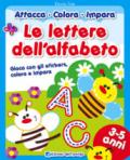 Le lettere dell'alfabeto. Con adesivi. Ediz. a colori