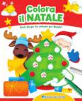 Colora il Natale. Tanti disegni da colorare per Natale! Con scatola con 6 pennarelli