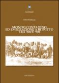 Mondo contadino ed emigrazione a Bitritto tra '800 e '900