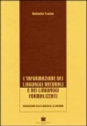 L'informazione dei linguaggi naturali e dei linguaggi formalizzati. Introduzione alla filosofia di J. K. Hintkka