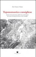 Toponomastica cansigliese. Ipotesi di ricostruzione della base etimologica dei nomi di luogo del bosco del Cansiglio