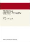 Filologia dei testi a stampa