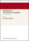 Filologia dei testi a stampa