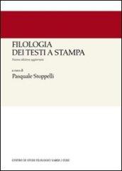 Filologia dei testi a stampa