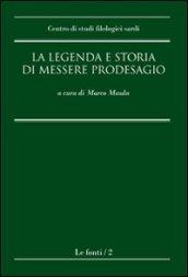 La legenda e storia di messere Prodesagio