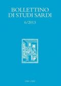 Bollettino di studi sardi (2013). Vol. 6