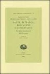 Dante, Petrarca, Boccaccio e il paratesto. Le edizioni rinascimentali delle «tre corone»