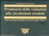 Prontuario delle violazioni alla circolazione stradale