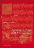 Appunti di storia dell'architettura. Dai greci ai giorni nostri tra le forme e gli stili